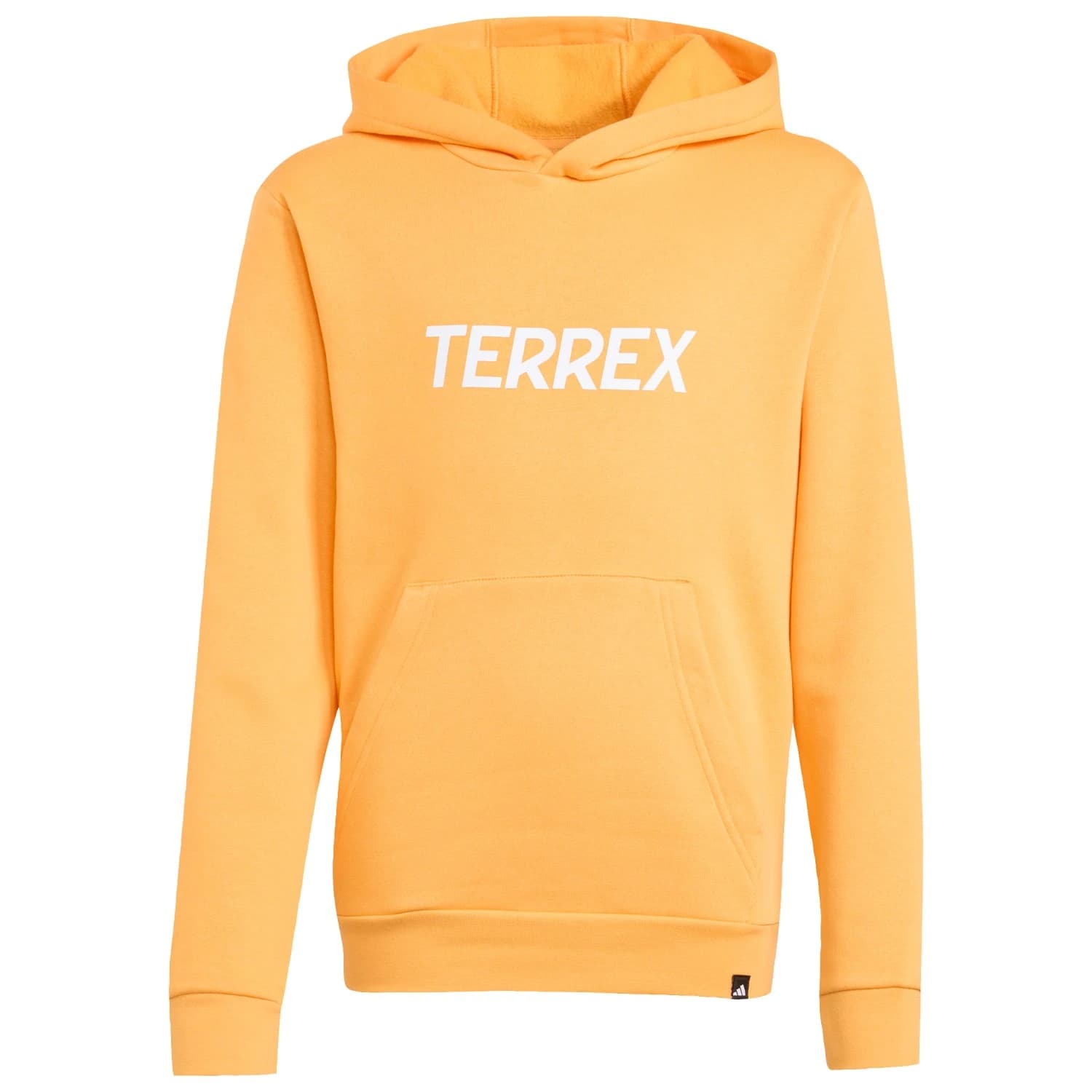 Детски суичър adidas Terrex Kid's MT Logo Hoodie - Pure Tangerine