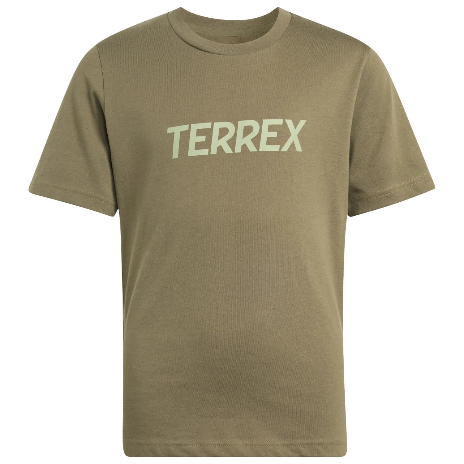 Детска тениска adidas Terrex Kid's MT Logo Tee T-shirt - Olive Strata