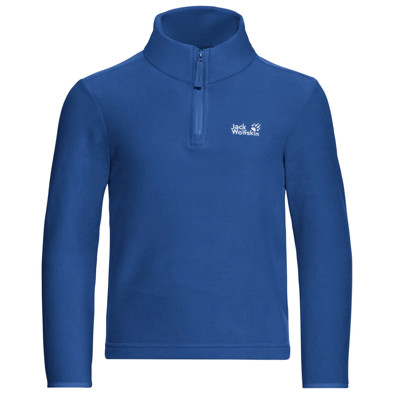 Детски поларен пуловер Jack Wolfskin Kid's Taunus 100 Halfzip Fleece jumper - Blue Orchid