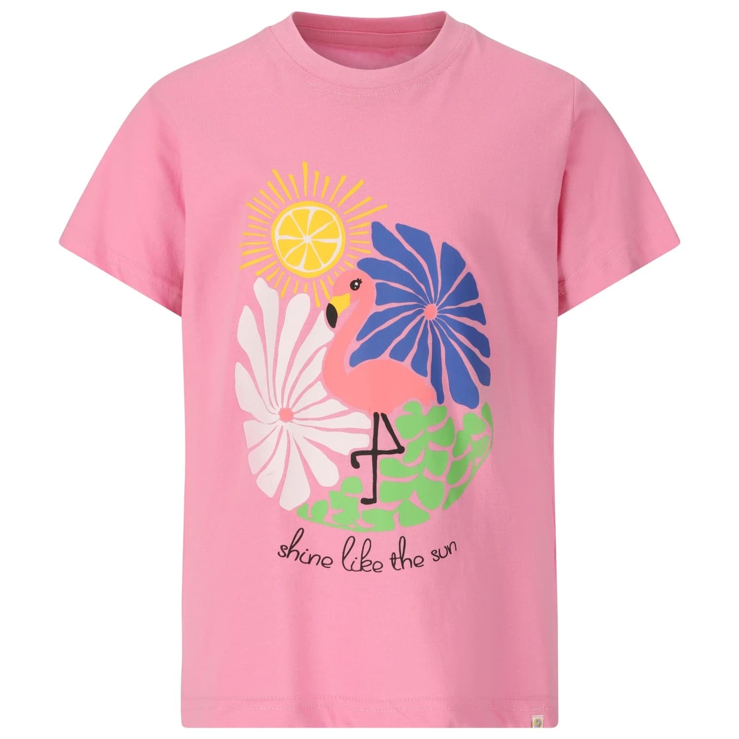 Детска тениска Zig zag Kid's Corynne S/S T-Shirt - Begonia Pink