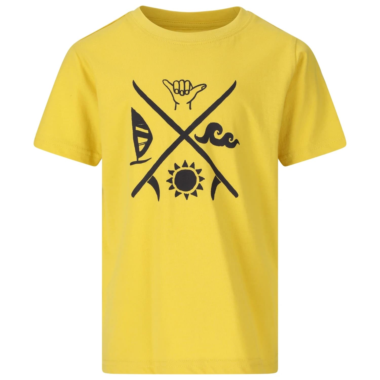 Детска тениска ZIG ZAG Kid's Tommi S/S T-Shirt - Celery
