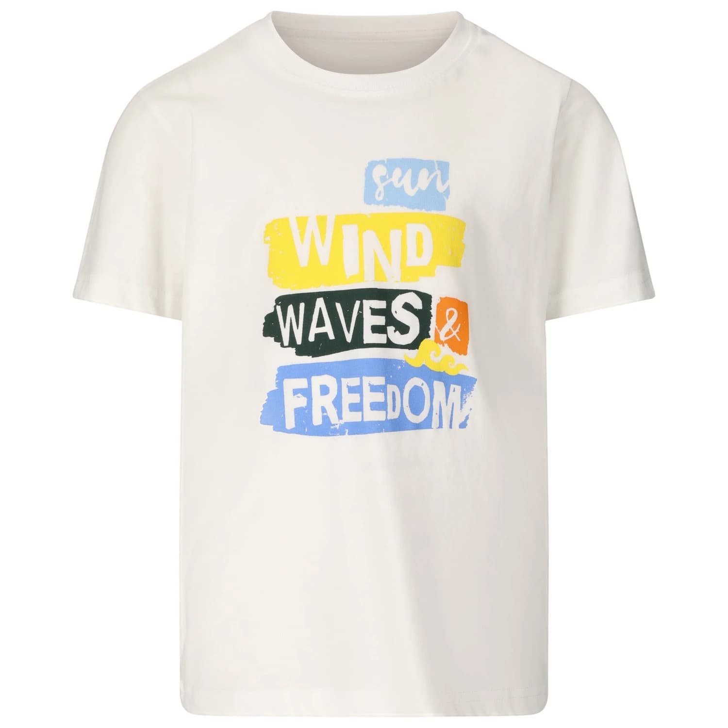 Детска тениска ZIG ZAG Kid's Tommi S/S T-Shirt - White