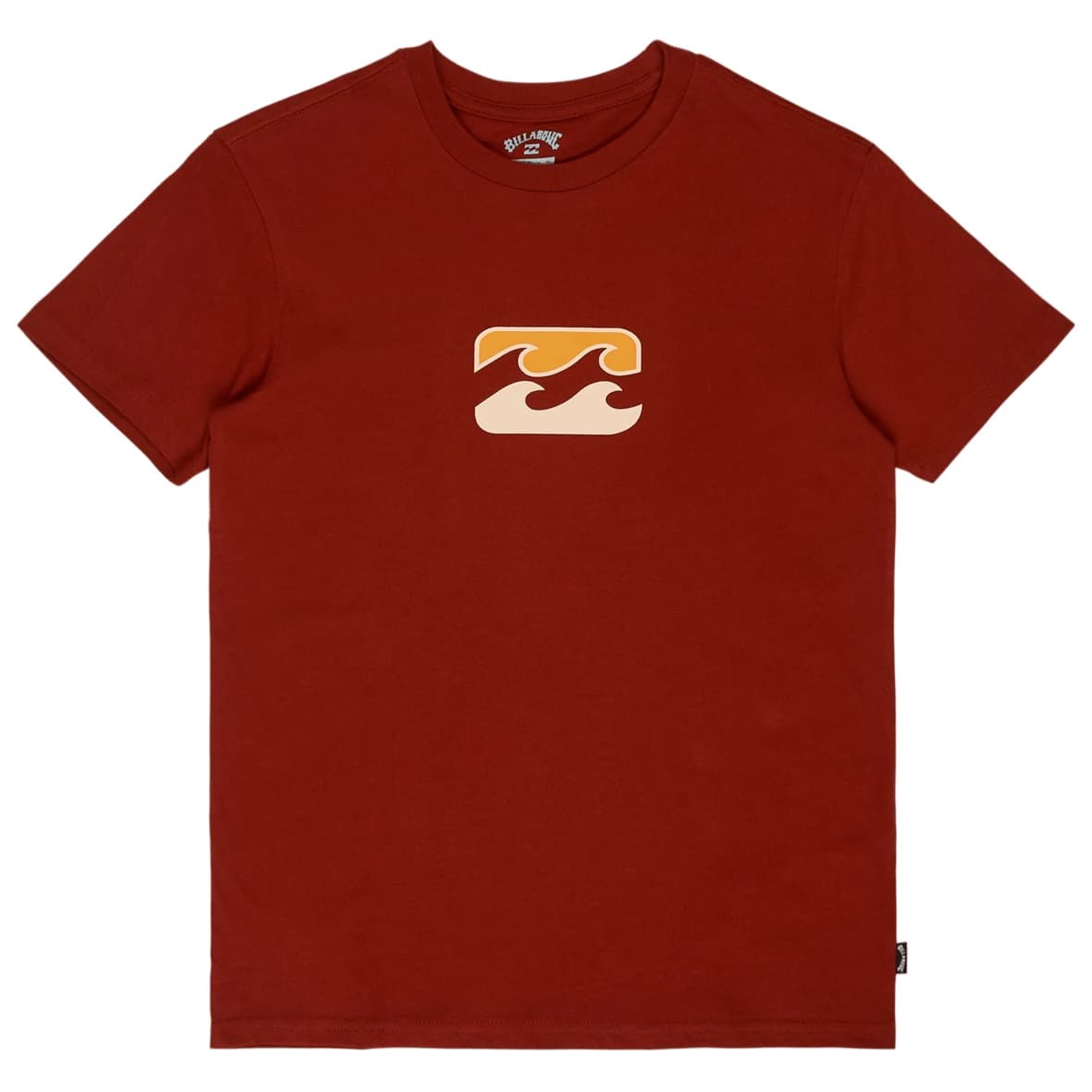 Детска тениска Billabong Kid's Icon Wave S/S T-shirt - Fired Red