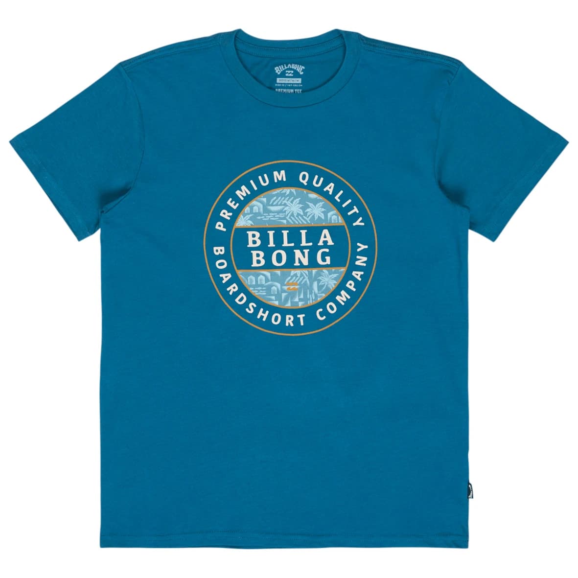 Детска тениска Billabong Kid's Rotor Fill S/S T-shirt - Real Teal