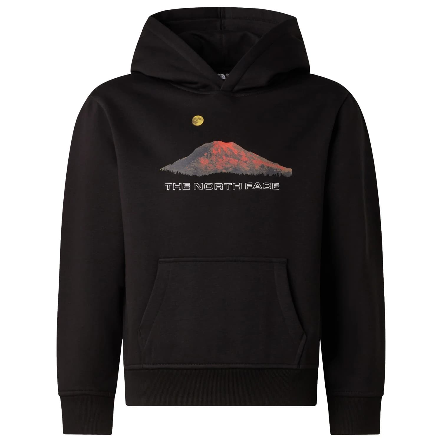 Суичър The North Face Boy's Mountain Night Relaxed Hoodie - Black