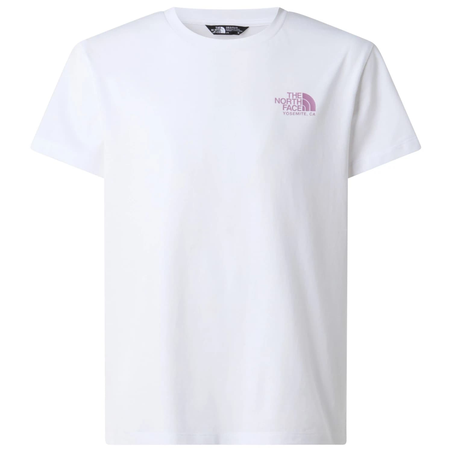 Тениска The North Face Girl's Flora Relaxed S/S Tee T-shirt - White