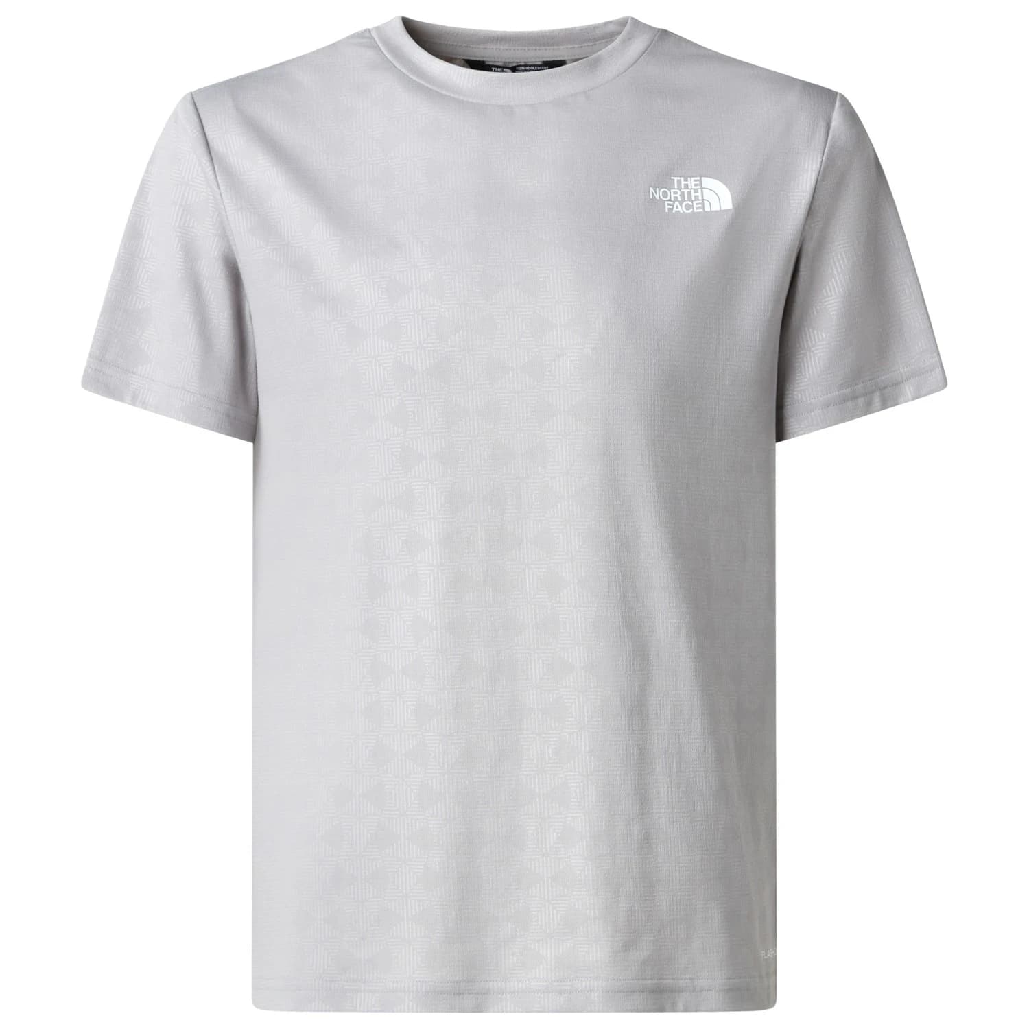 Детска спортна тениска The North Face Kid's Teen Pentadome Embossed 24/7 S/S Tee Sport shirt - Meld Grey