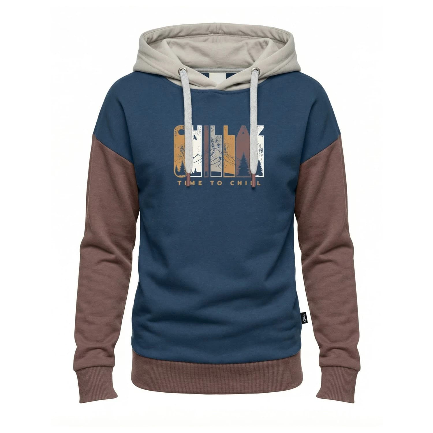 Детски суичър Chillaz Kid's Curitiba Time To Chill Hoodie - Dark Blue