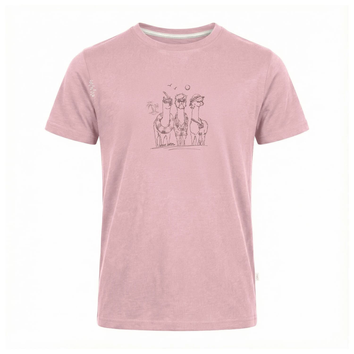 Детска тениска Chillaz Kid's Lübeck Alpaca Gang T-shirt - Dusty Rose