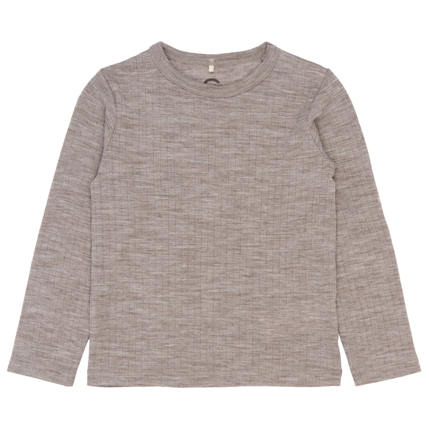 Детски вълнен пуловер Mikk-Line Kid's Merino Wool L/S Top Merino longsleeve - Melange Denver