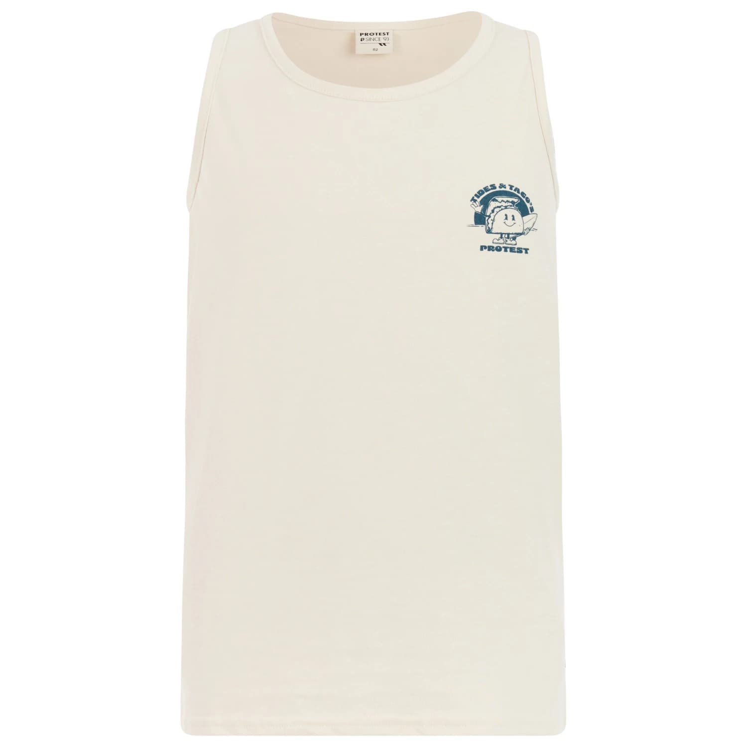 Детски потник с широка презрамка Protest Kid's PRTRemix Tank top - Kit Off White
