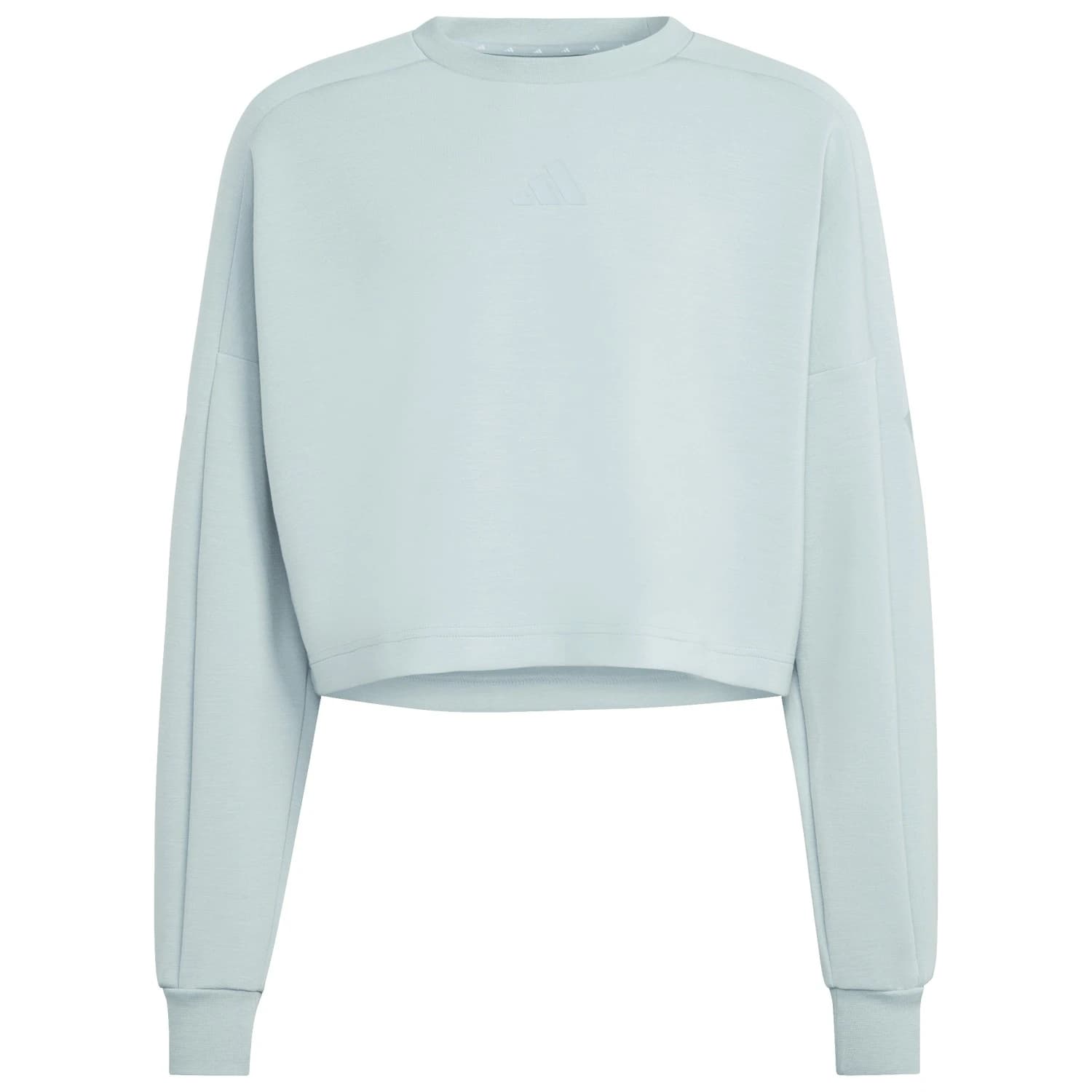 Детски пуловер adidas Kid's Future Icons 3-Stripes Crew Jumper - Wonder Sage / Tactile Green