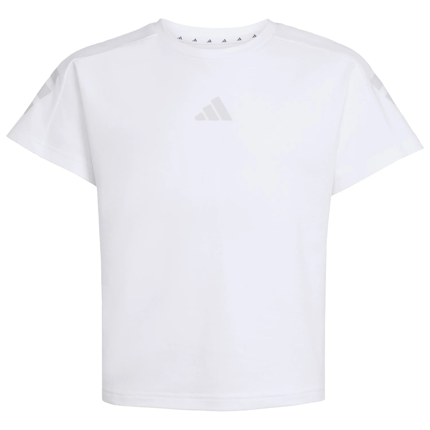 Детска тениска adidas Kid's Future Icons 3-Stripes Tee T-shirt - White / Grey One