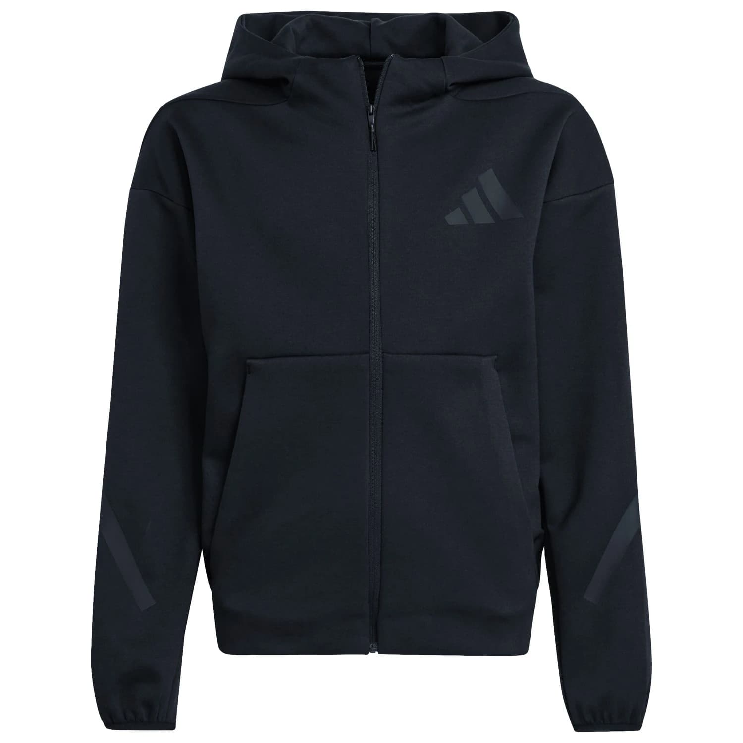 Детско яке за тренировка adidas Kid's Z.N.E.Full Zip Training jacket - Black / Black