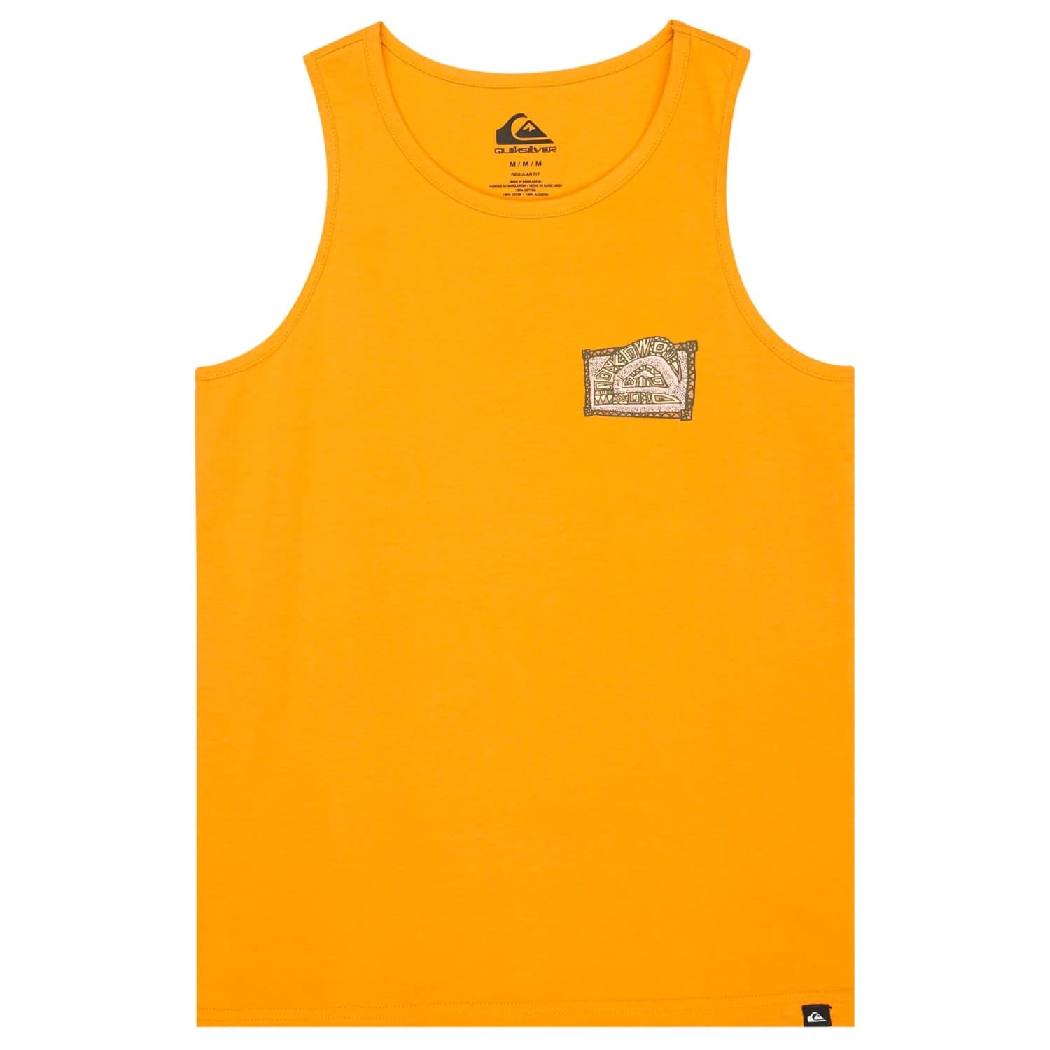 Детски потник с широка презрамка Quiksilver Kid's Heritage Tank Tank top - Mineral Yellow