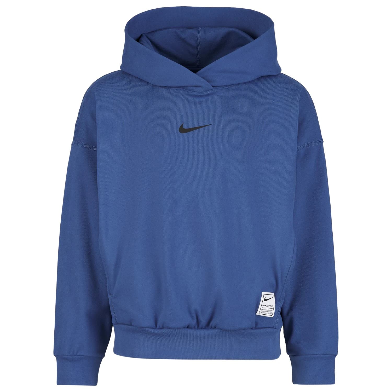 Детски суичър Nike Kid's Pro Dri-FIT Fleece Pullover Training Hoodie - Mystic Navy / Black