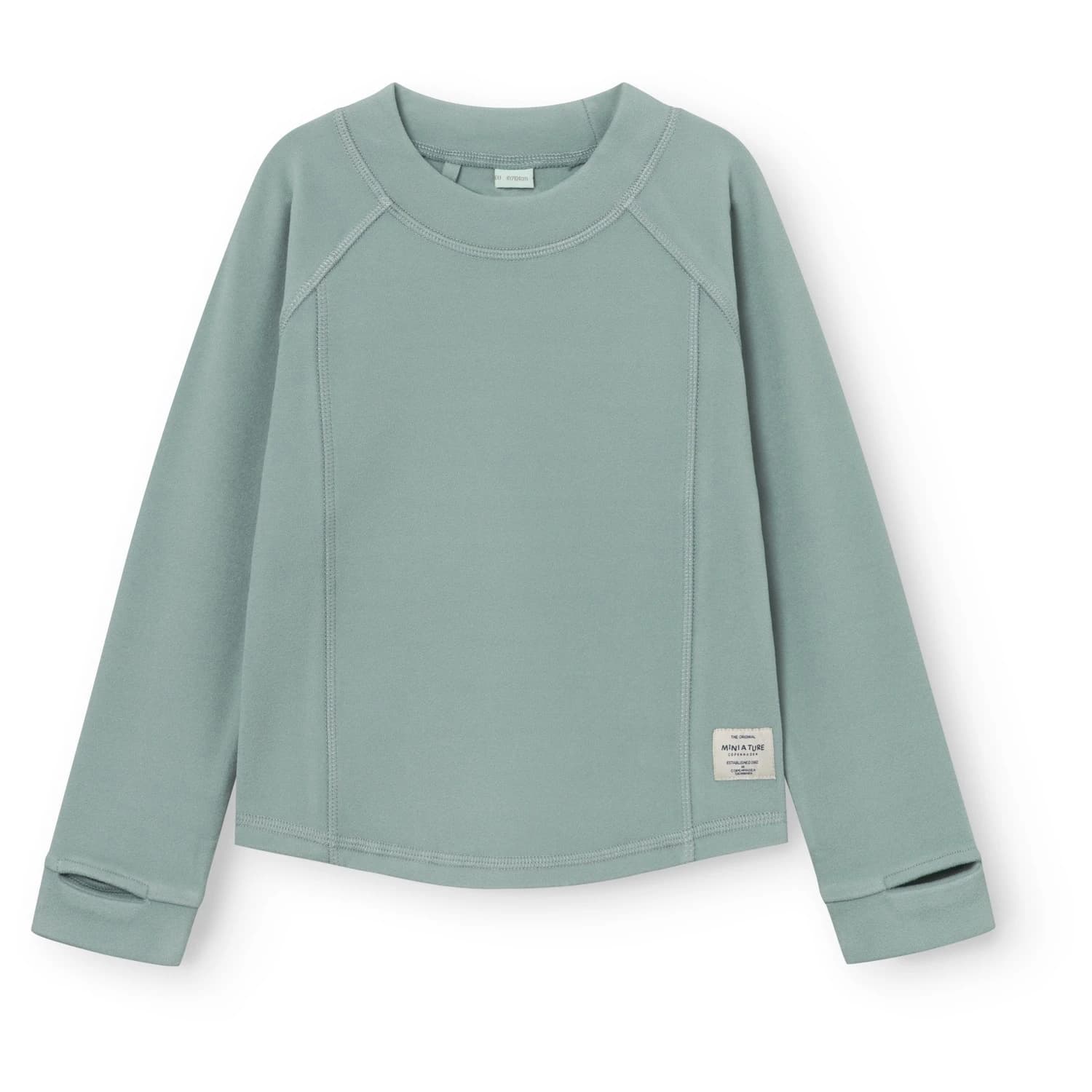 Детски поларен пуловер Mini A Ture Kid's Matlenie Fleece jumper - Chinois Green
