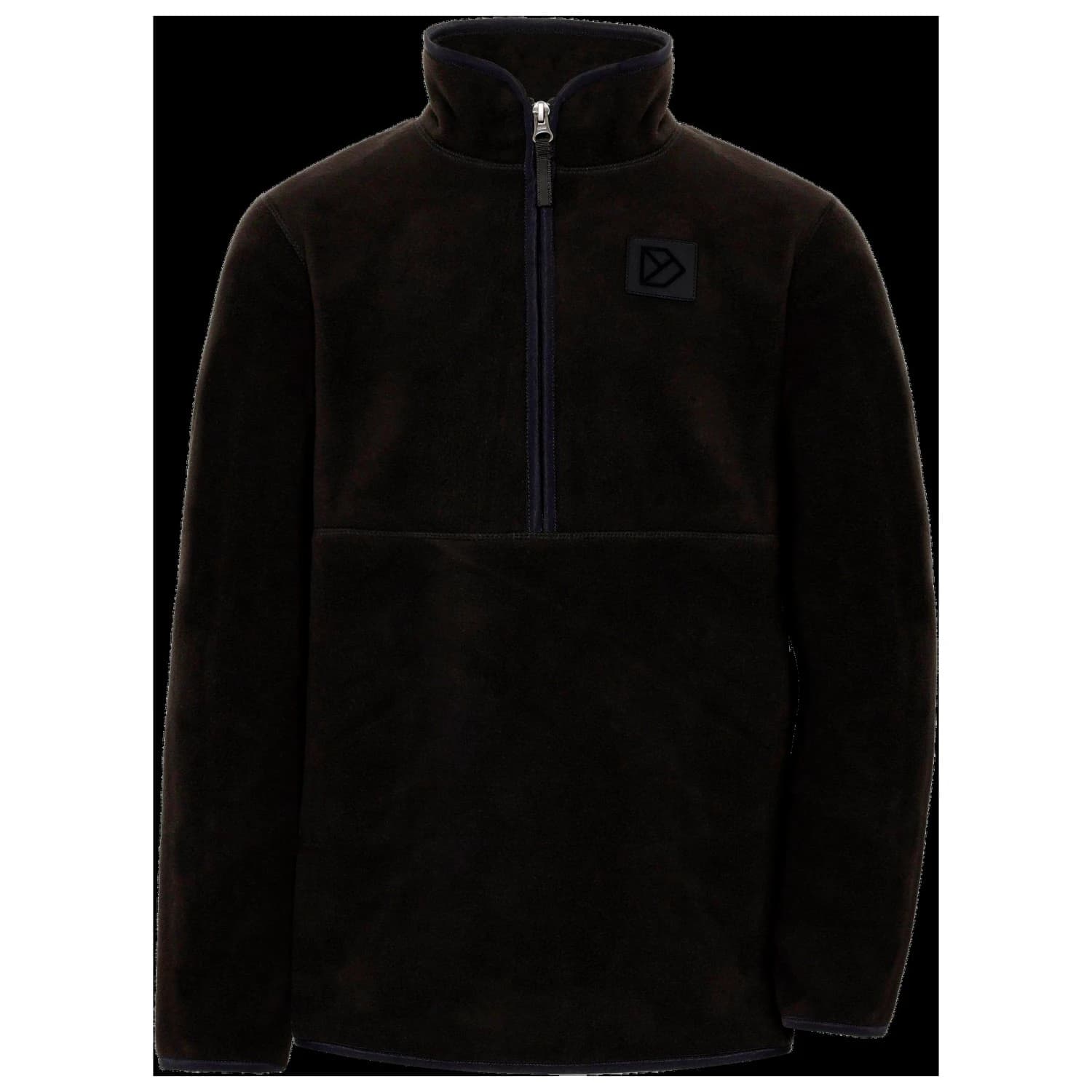 Детски поларен пуловер Didriksons Kid's Rubi Half-Zip Fleece jumper - Black