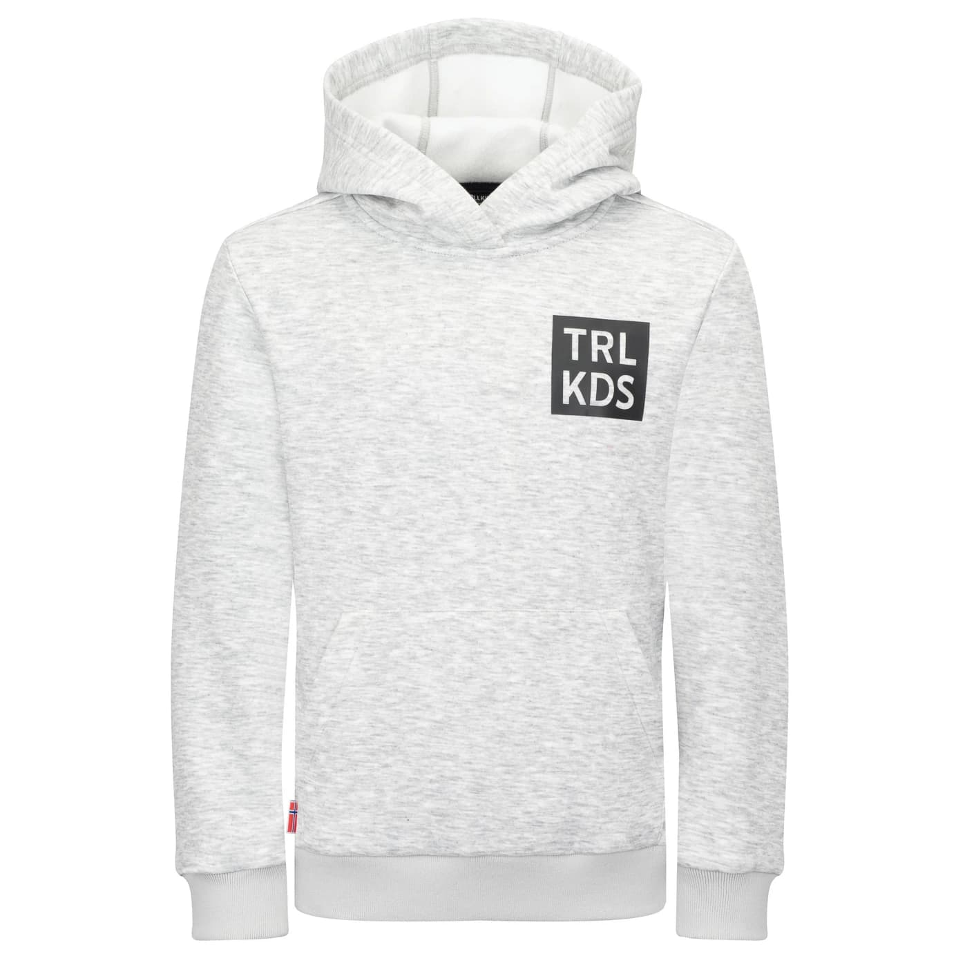 Детски суичър Trollkids Kid's Rosfjord Sweater Hoodie - Light Grey