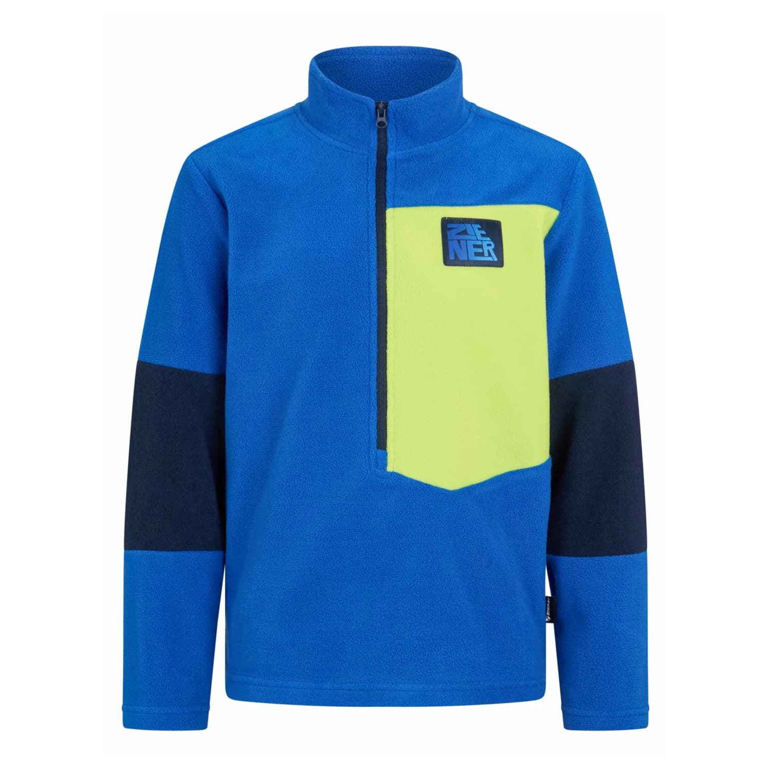 Детски поларен пуловер Ziener Kid's Jamino-Z Fleece jumper - Cobalt Blue