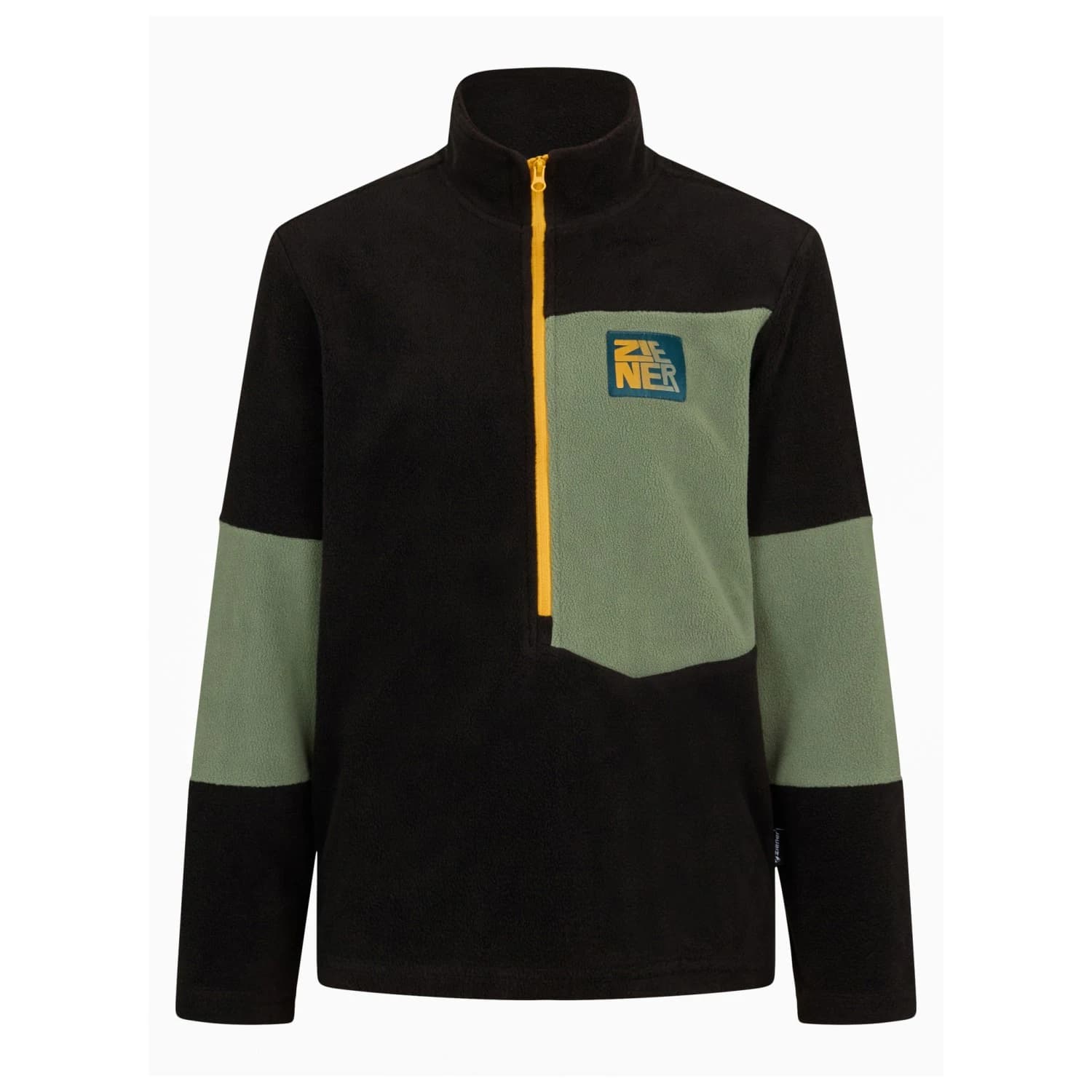 Детски поларен пуловер Ziener Kid's Jamino-Z Fleece jumper - Dusty Green