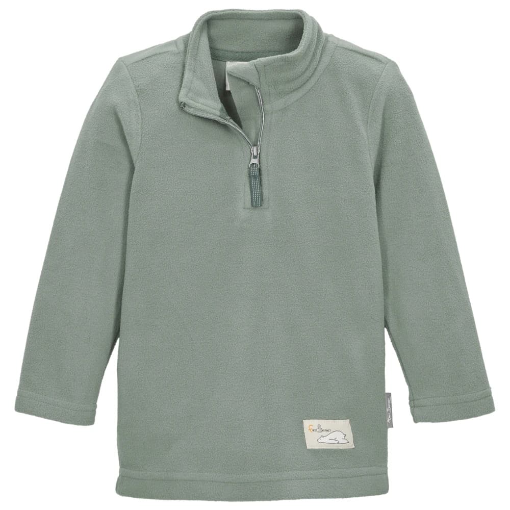 Детски поларен пуловер killtec Kid's Minis Fisw 21 Fleece Shirt Fleece jumper - Pale Green