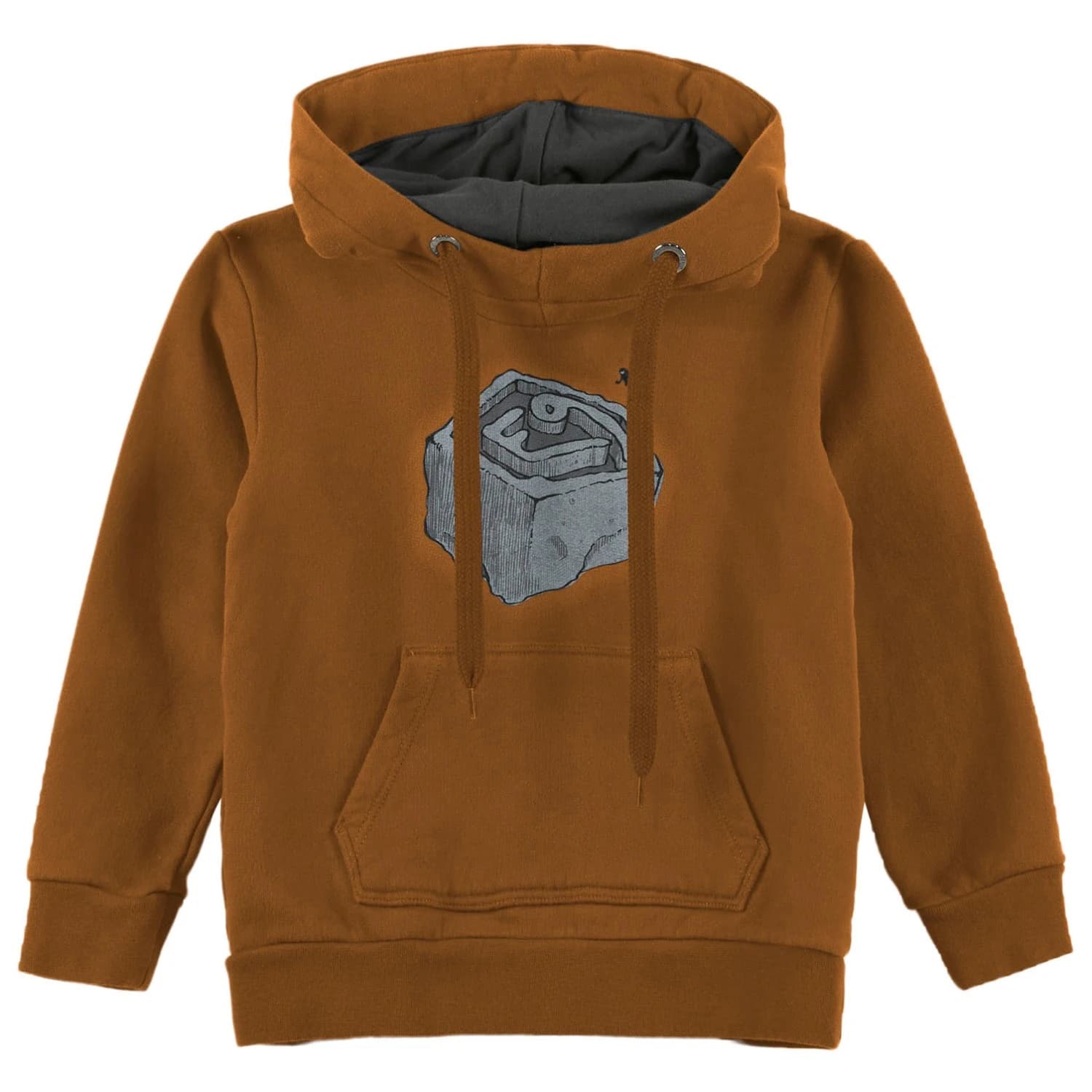 Детски пуловер E9 Kid's B-Hood Jumper - Carrot