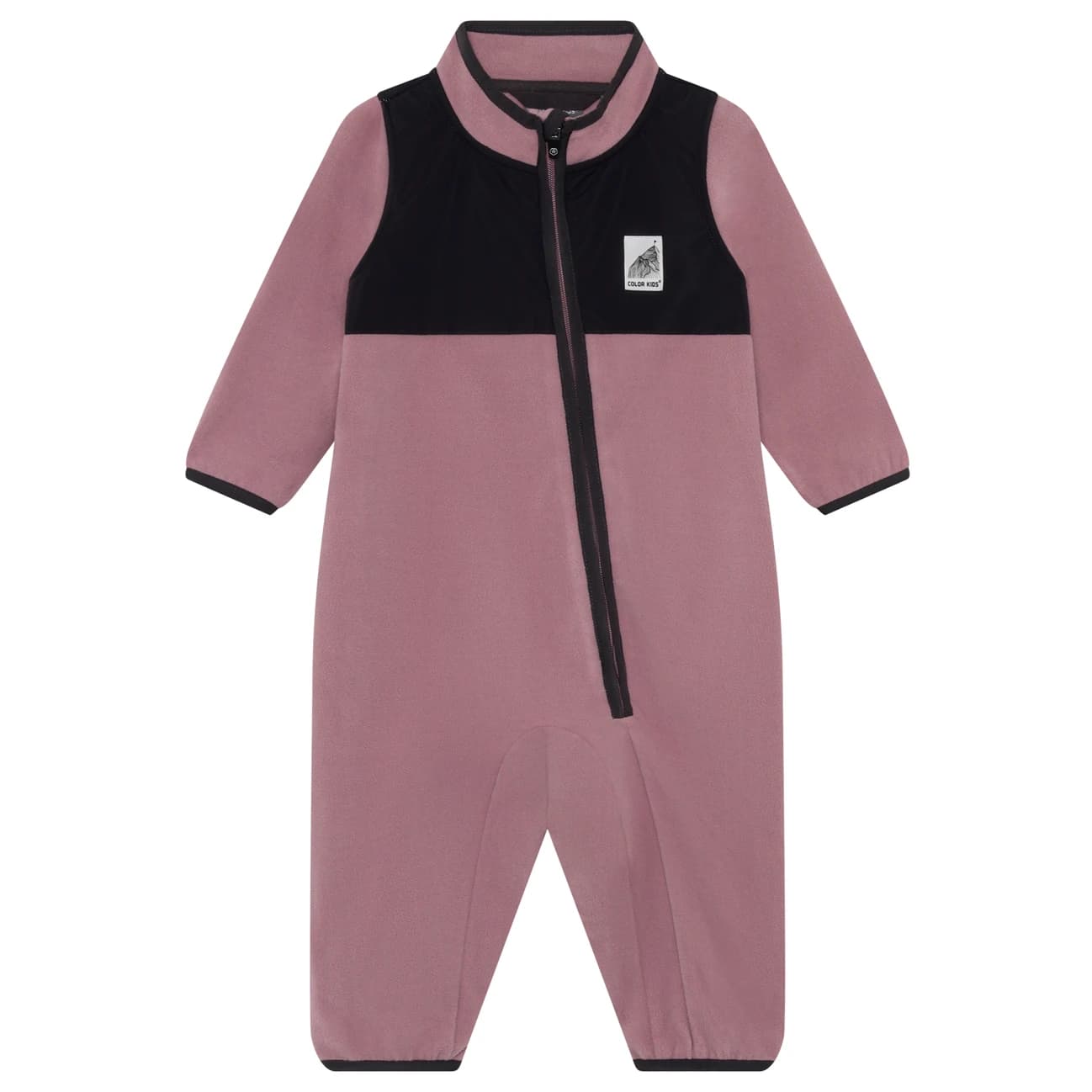 Детски цял костюм Color Kids Baby's Fleece Suit Overall - Toadstool