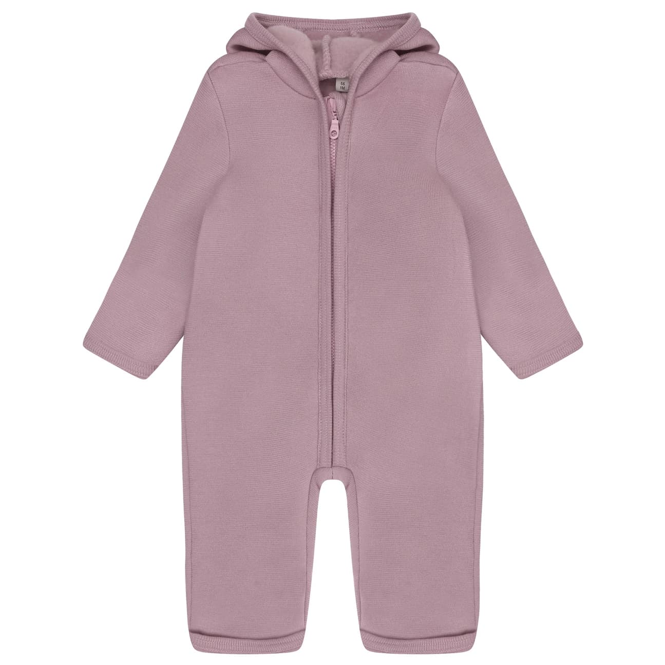 Детски цял костюм Huttelihut Kid's Pram Suit Wool Brushed Inside Overall - Woodrose