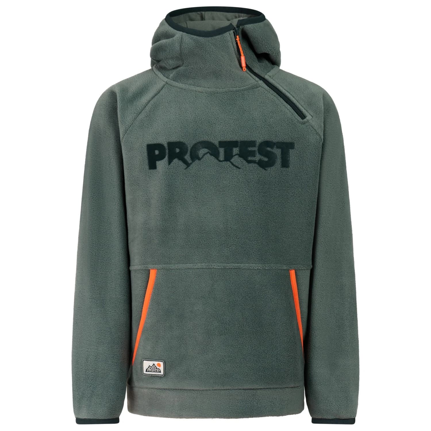 Детски поларен пуловер Protest Kid's PRTSevan Slope Hoody Fleece jumper - Evergreen