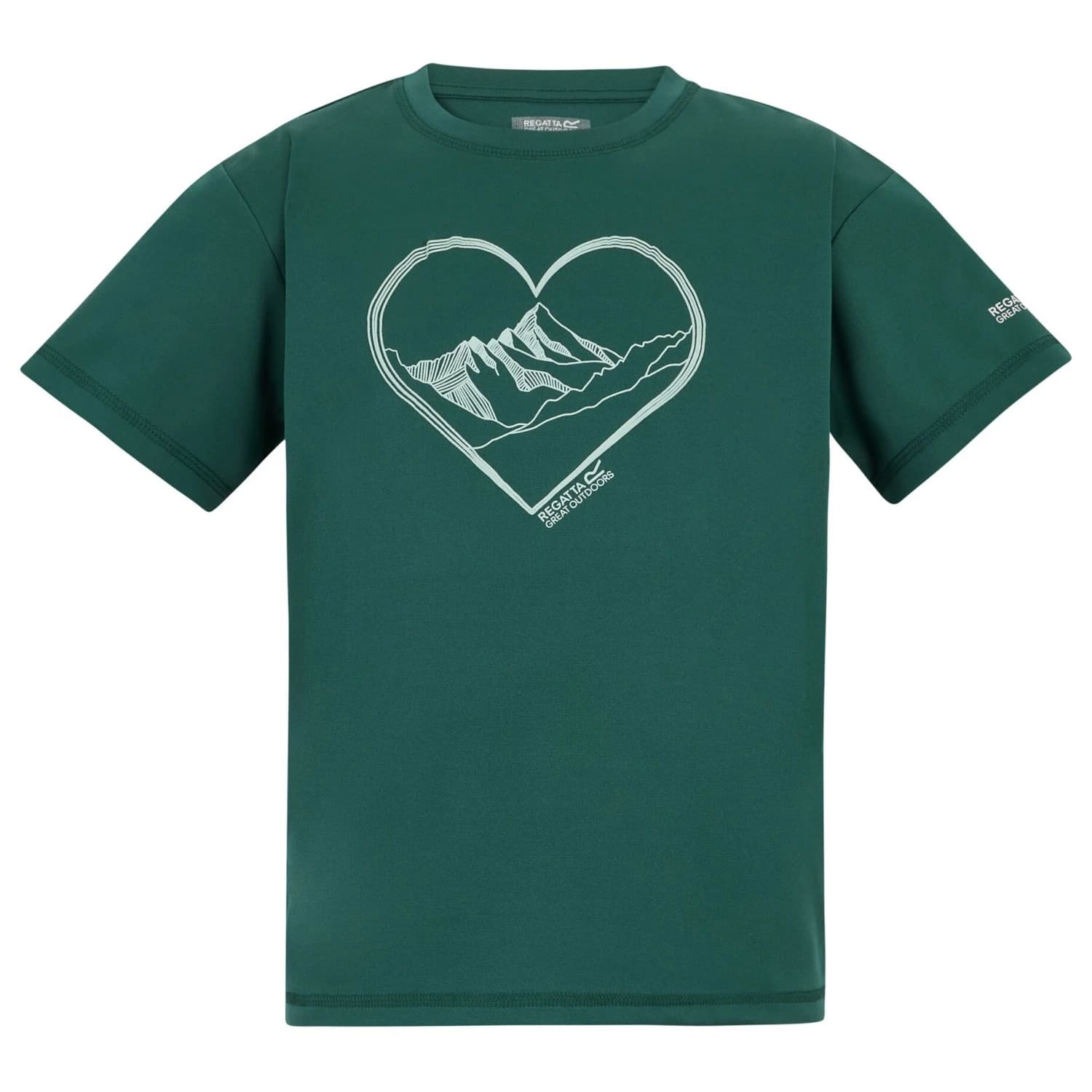 Детска спортна тениска Regatta Kid's Aria Sport shirt - Mediterranea