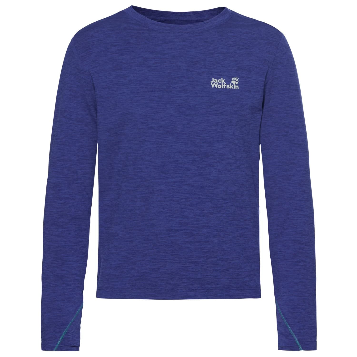 Детска спортна тениска Jack Wolfskin Kid's Trail L/S Sport shirt - Glow Ink