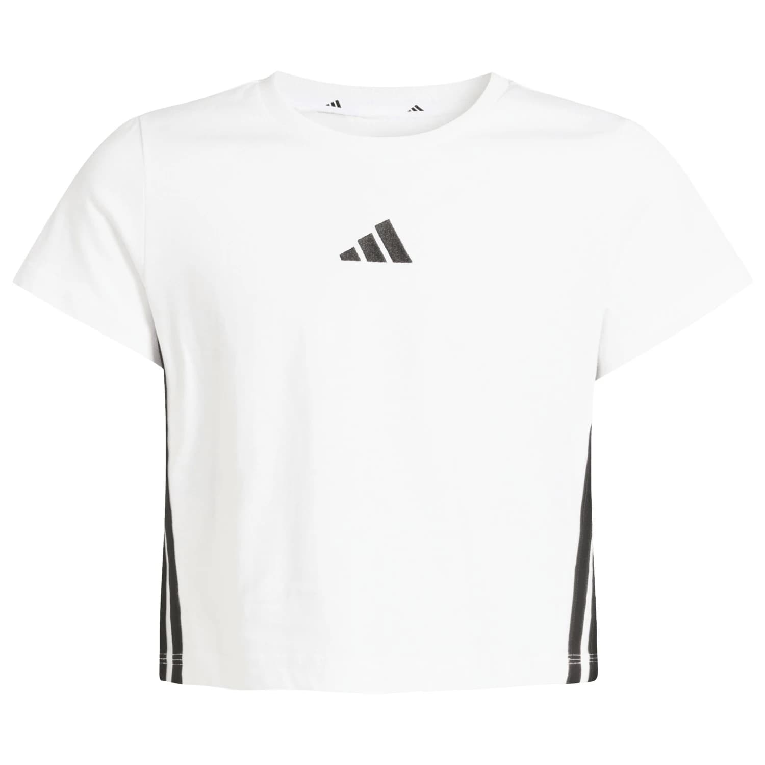 Детска тениска adidas Kid's Essentials Crop T-shirt - White / Black