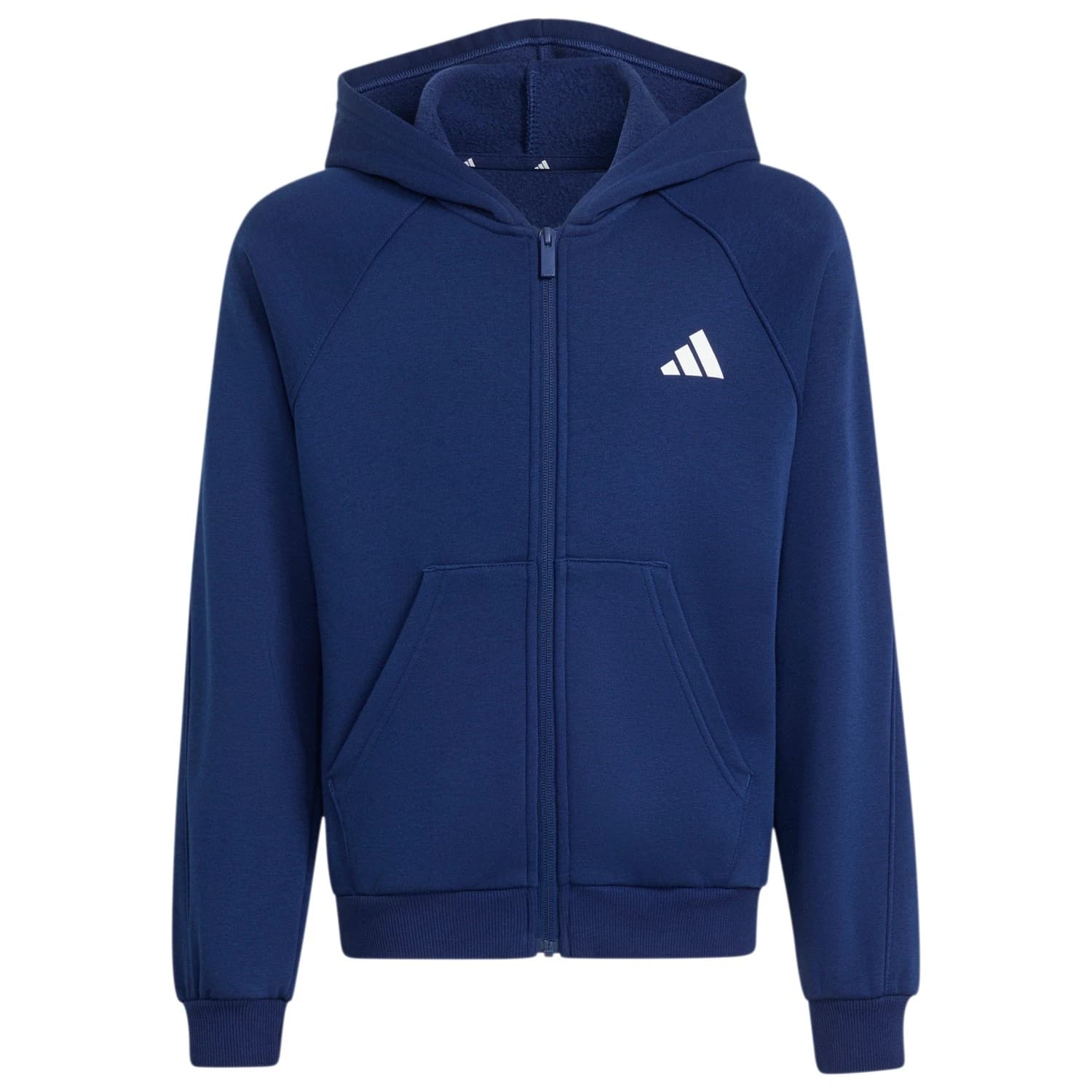 Детско яке за тренировка adidas Kid's Seasonals Collegiate Typography Full Zip Training jacket - Dark Blue / White
