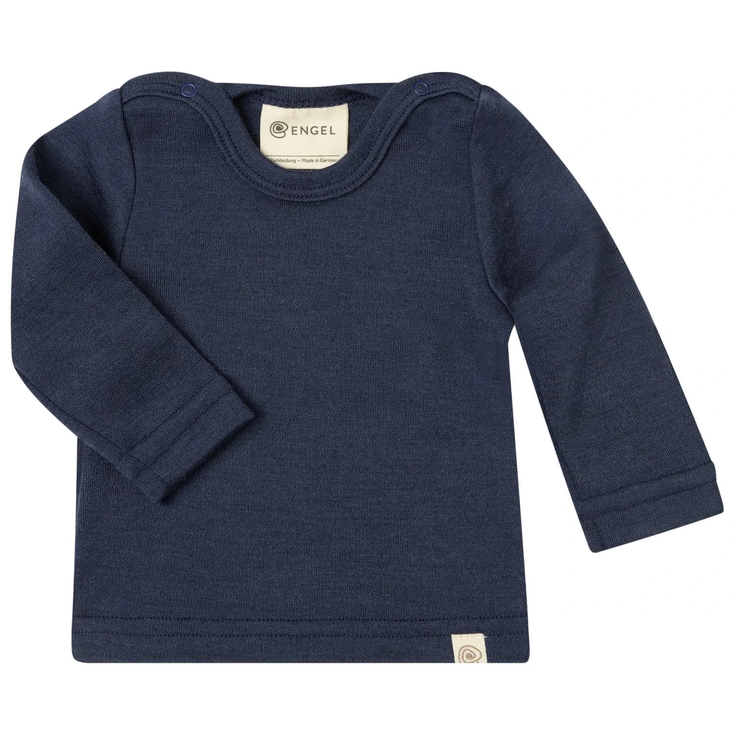 Мериносова блуза Engel Baby Shirt L/S Merino shirt - Marine