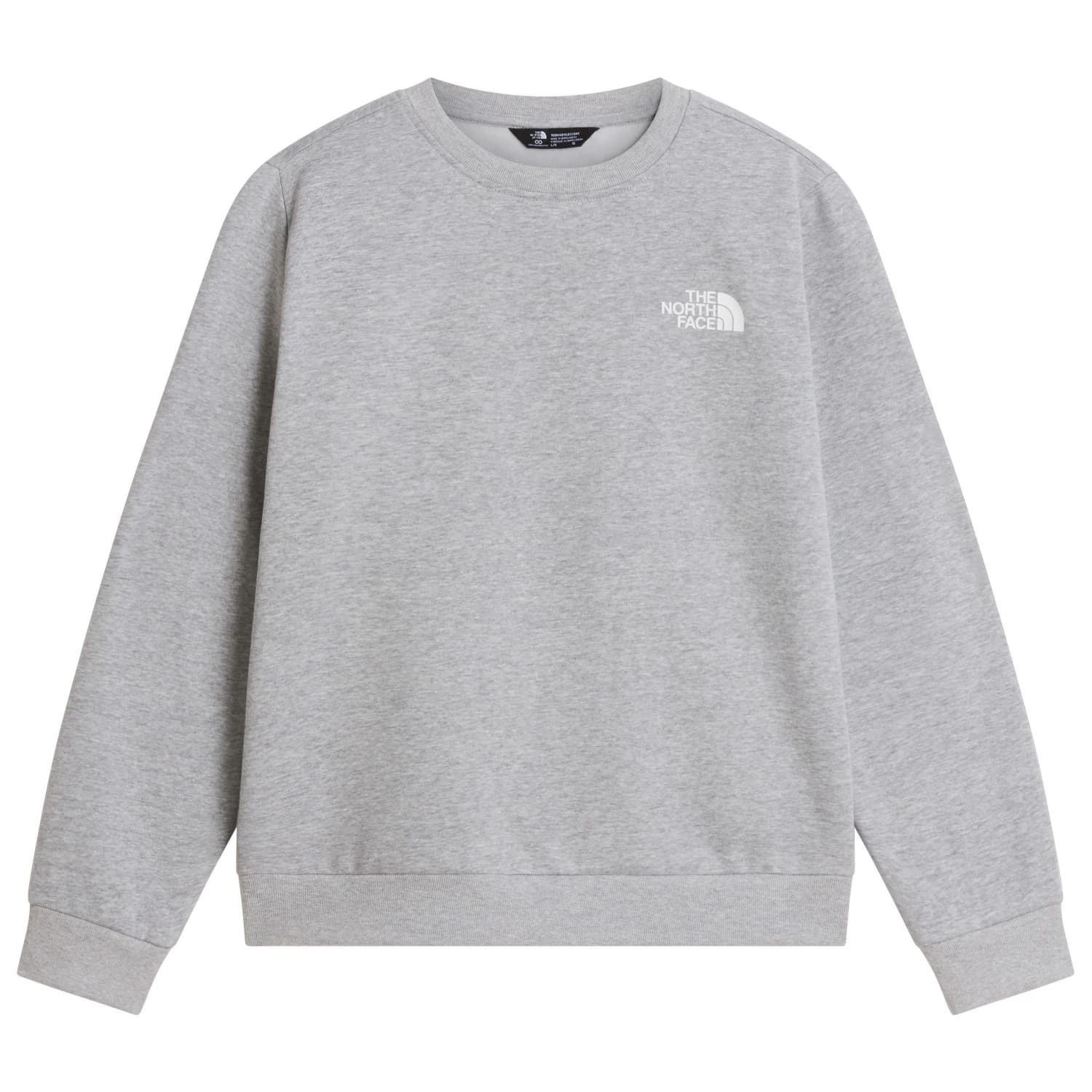 Детски пуловер The North Face Kid's Teen Evolution Box NSE Crew Jumper - TNF Pale Grey Heather