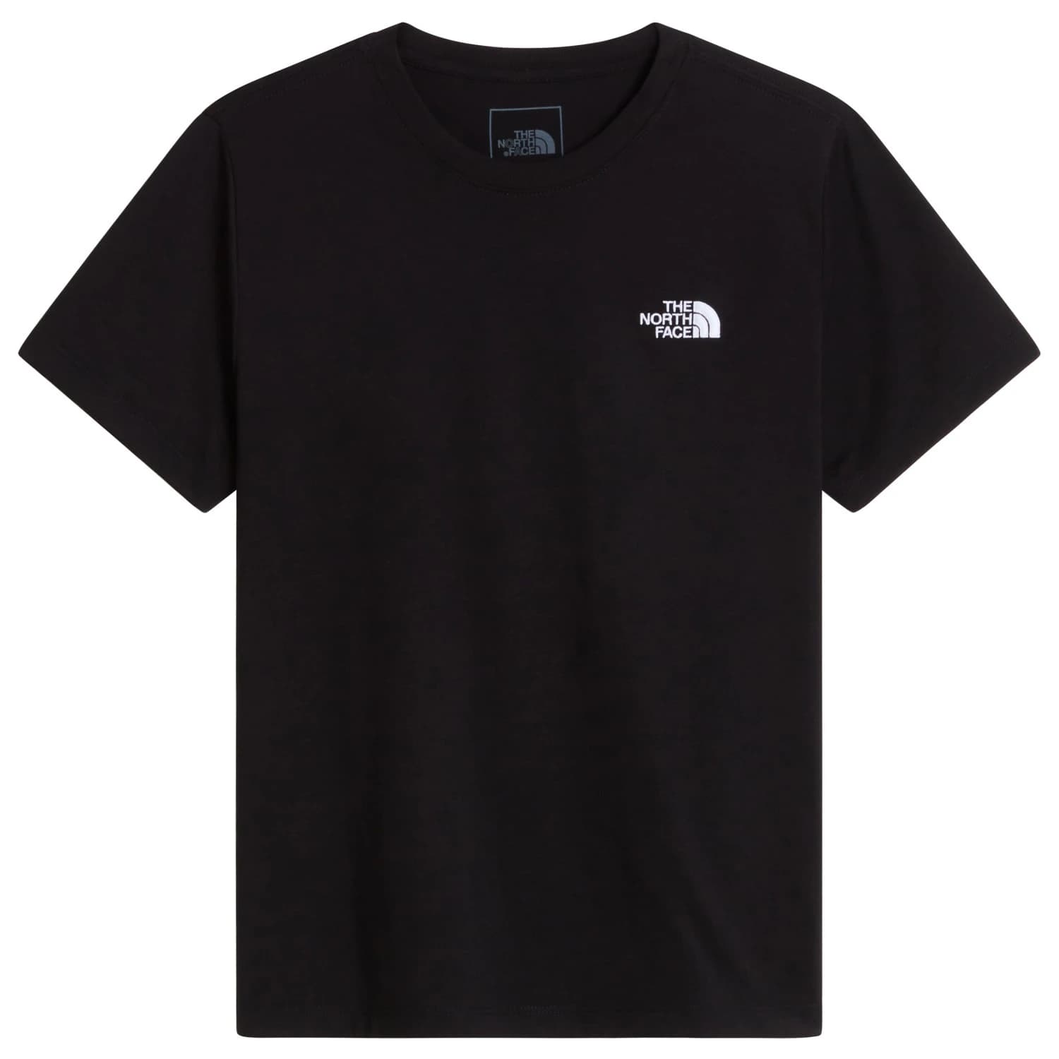 Детска тениска The North Face Kid's Teen Evolution Simple Dome S/S Tee T-shirt - TNF Black