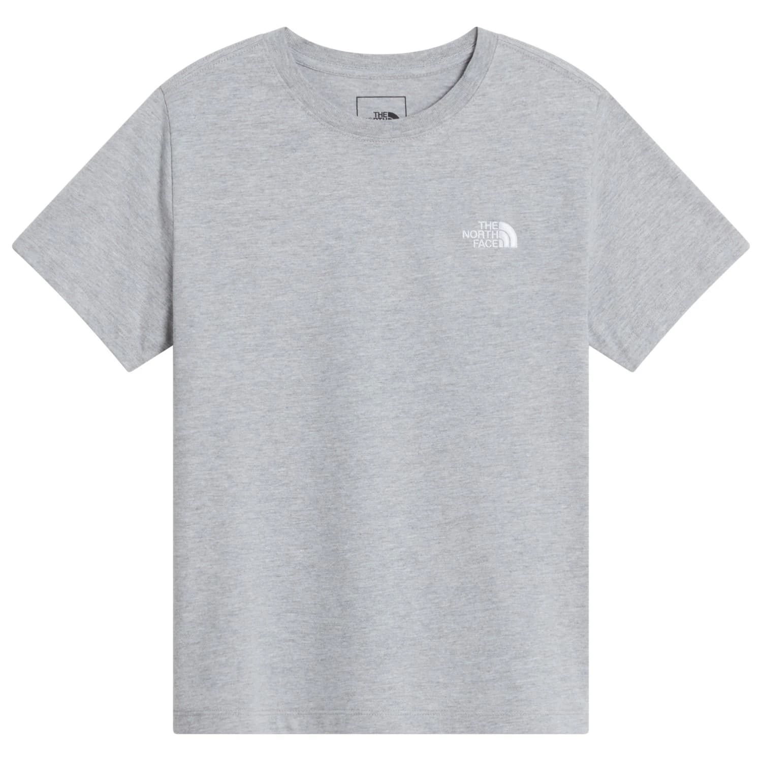 Детска тениска The North Face Kid's Teen Evolution Simple Dome S/S Tee T-shirt - TNF Pale Grey Heather