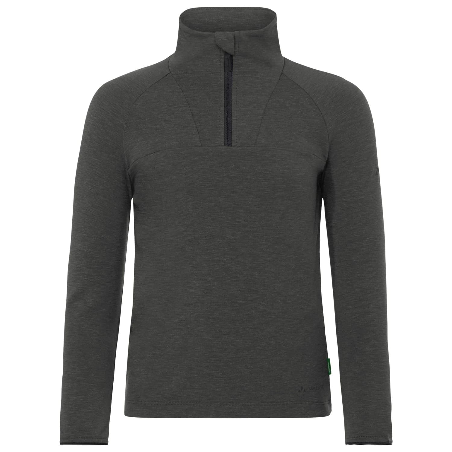 Детски поларен пуловер Vaude Kid's Rokua Halfzip Fleece jumper - Graphite
