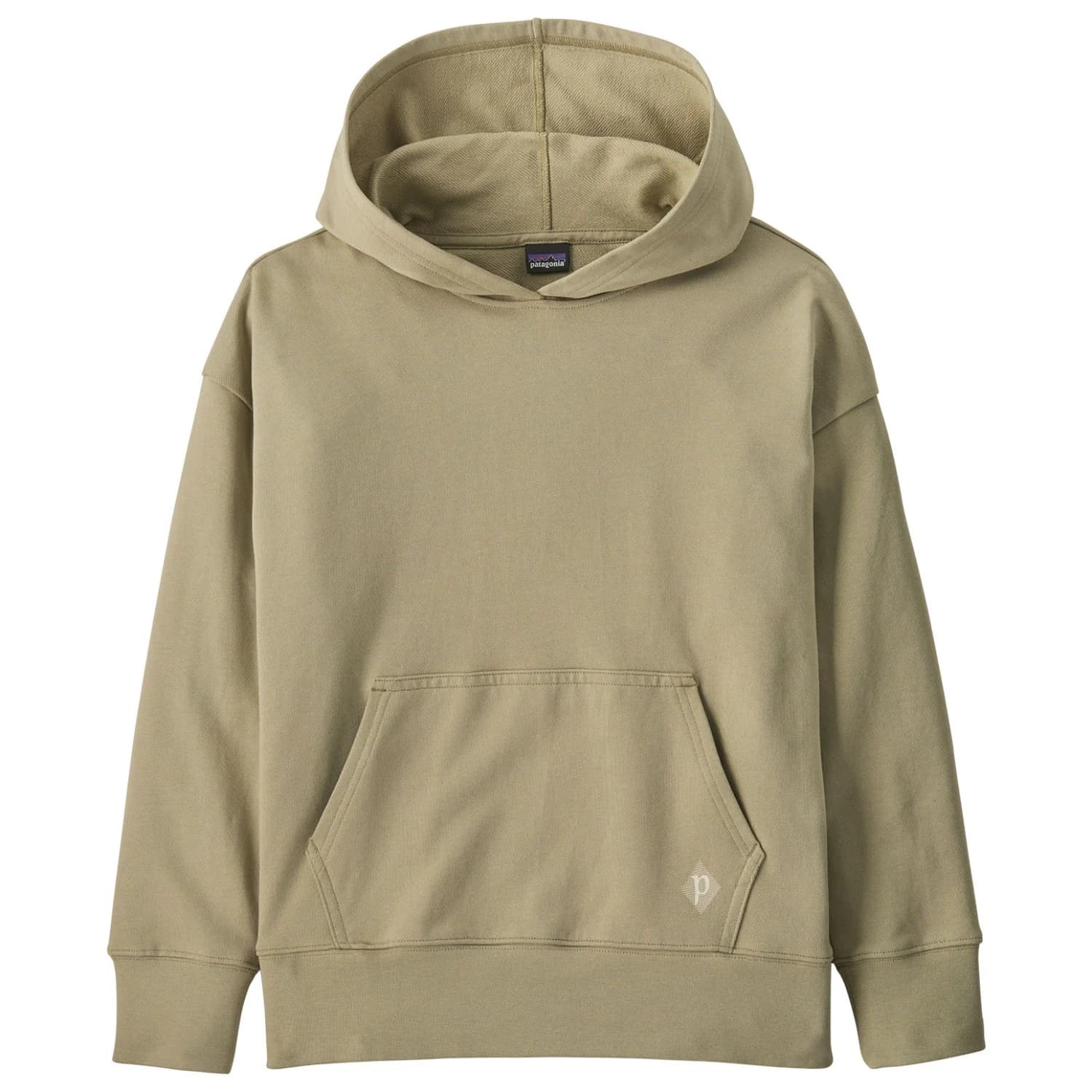 Детски суичър Patagonia Kid's Hoody Sweatshirt Hoodie - Hut Tripper: Weathered Stone