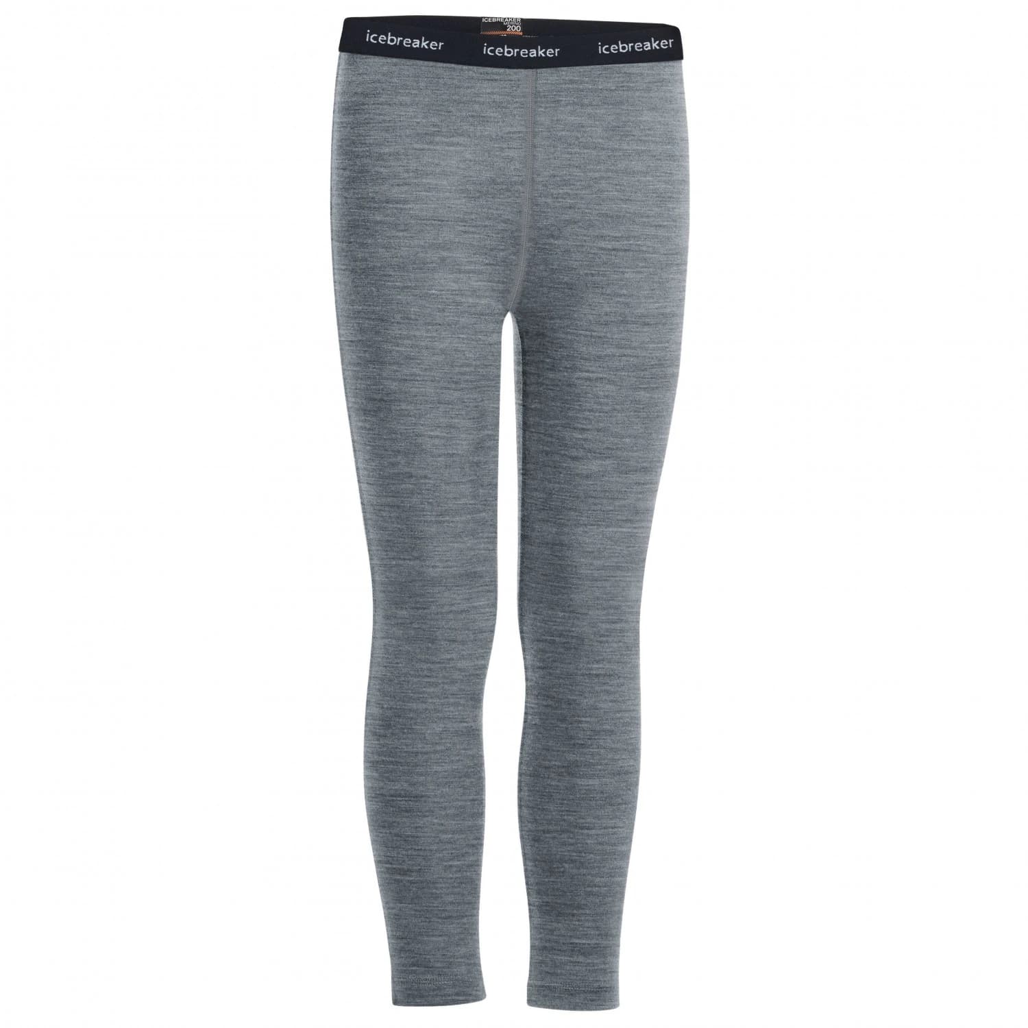 Детско мериносово термобельо Icebreaker Kids 200 Oasis Leggings Merino base layer - Gritstone Heather