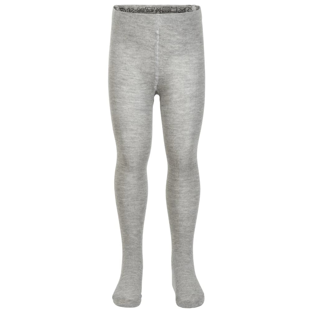 Детски клин Minymo Kid's Stocking Solid Leggings - Light Grey Melange