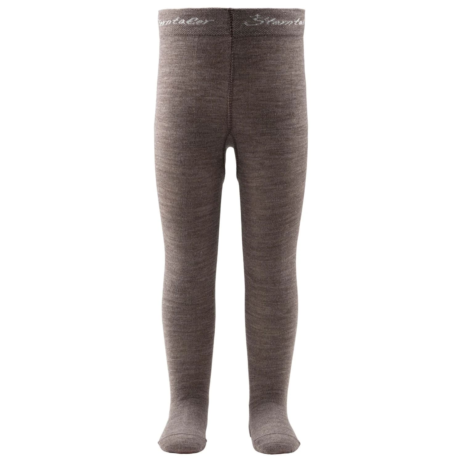 Детско мериносово термобельо Sterntaler Little Kid's Tights Wool Tights - Braun Melange