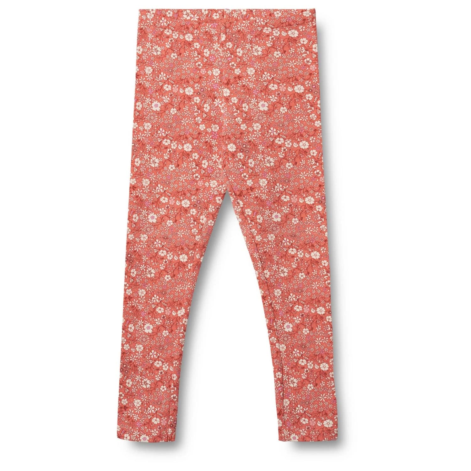 Детски клин WHEAT Kid's Jersey Leggings Jules Leggings - Coral Flowers