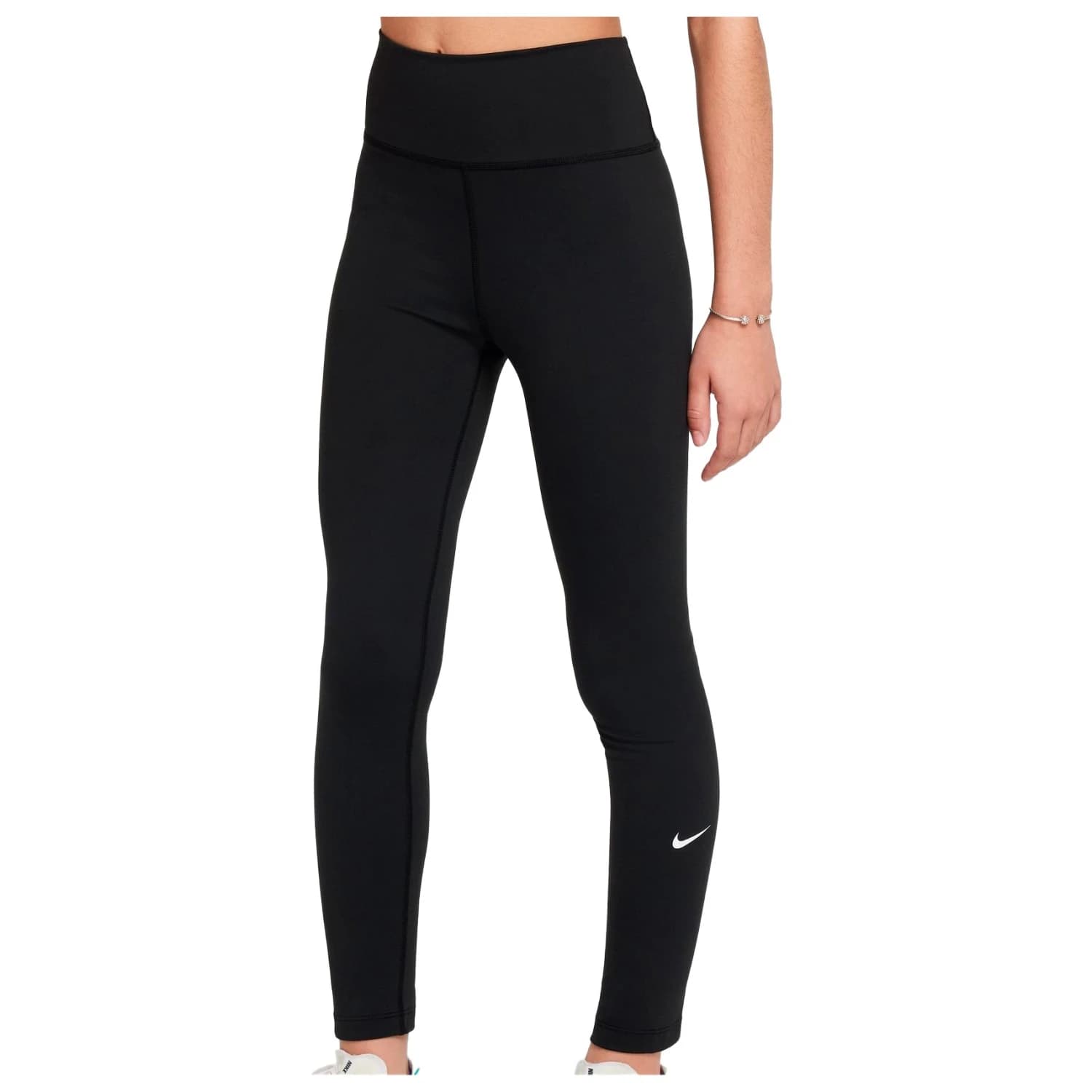 Детски клин Nike Kid's One Dri-Fit Leggings - Black / White