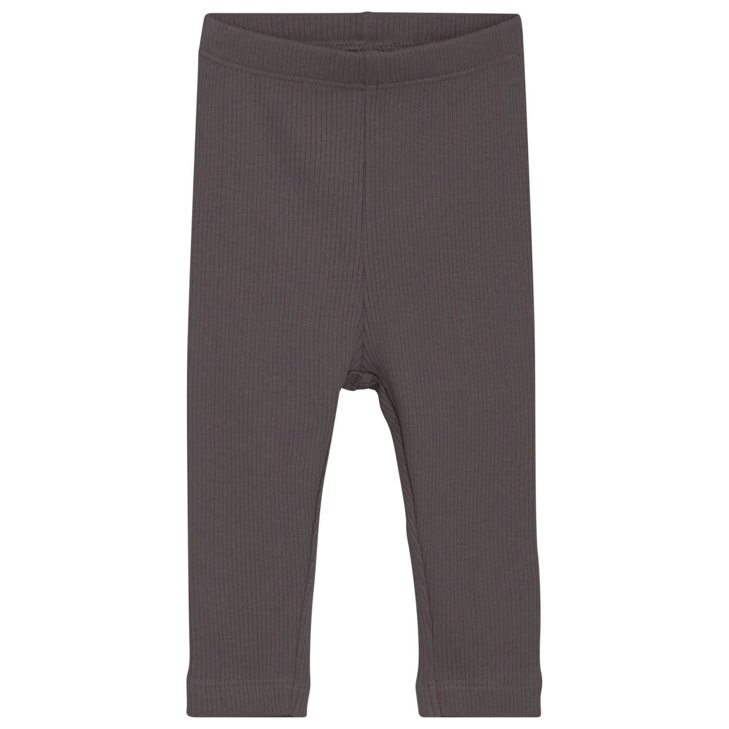 Детски клин Minymo Kid's Leggings Rib Leggings - Dark Gull Grey