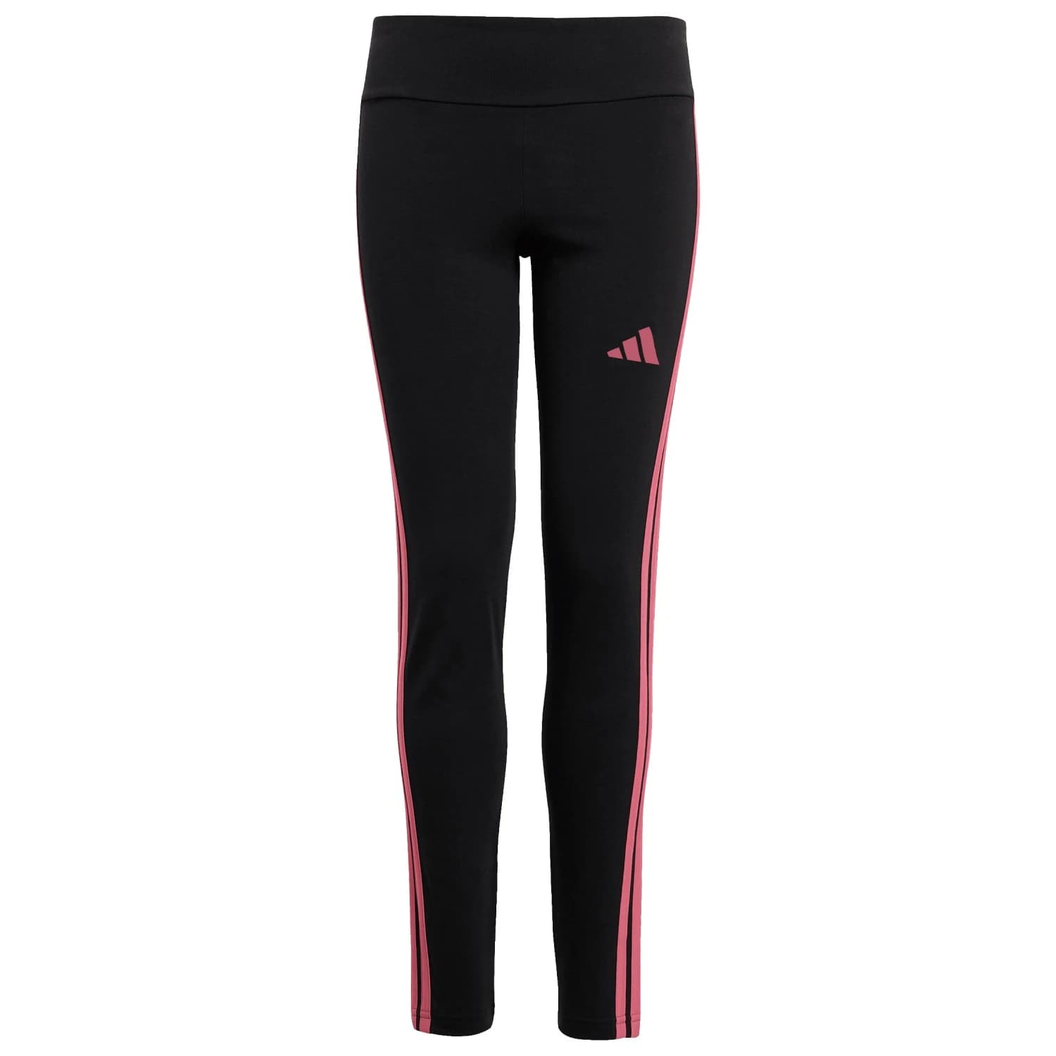 Клин adidas Girl's 3-Stripes Leggings 230 Leggings - Black / Pink Fusion