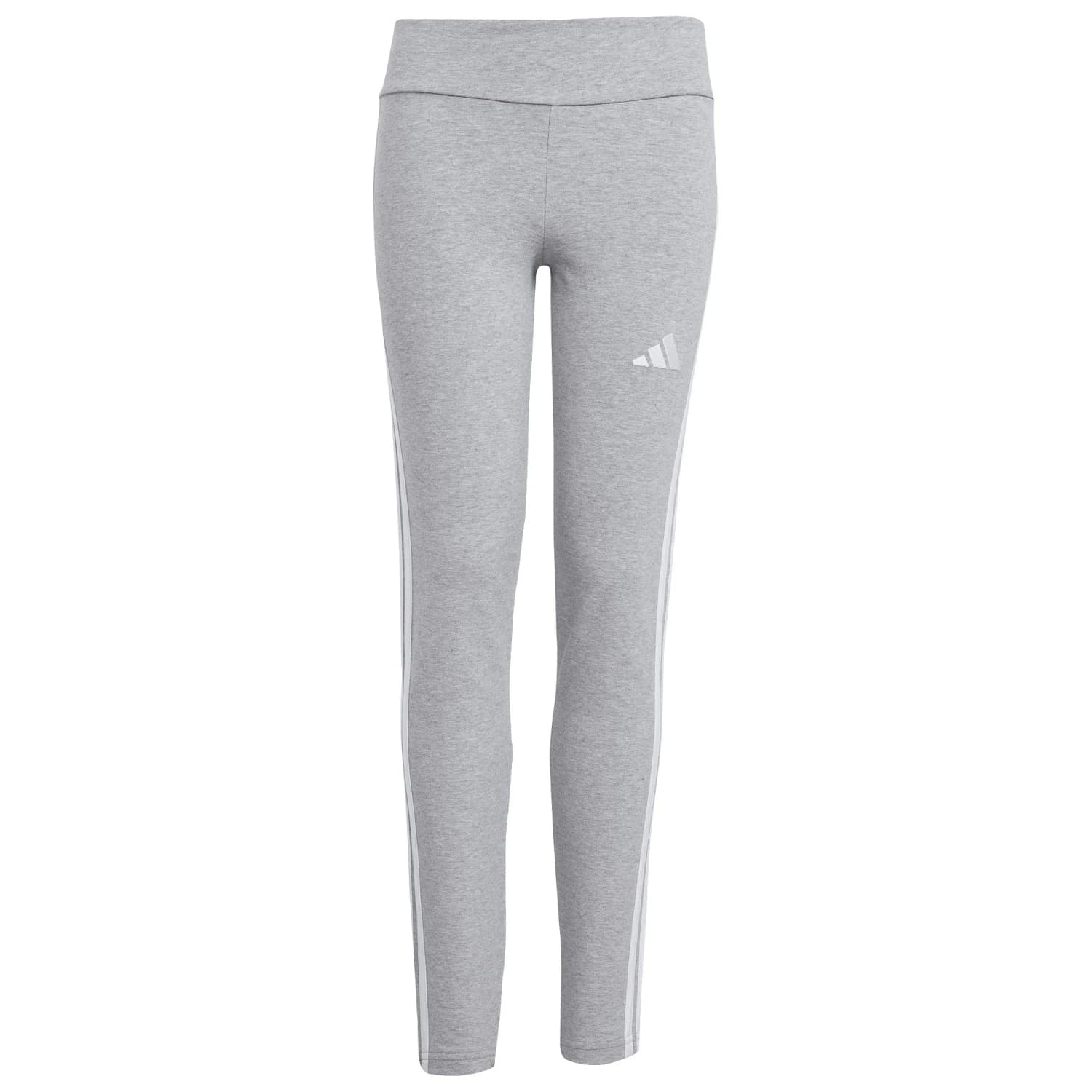 Клин adidas Girl's 3-Stripes Leggings 230 Leggings - Medium Grey Heather / White