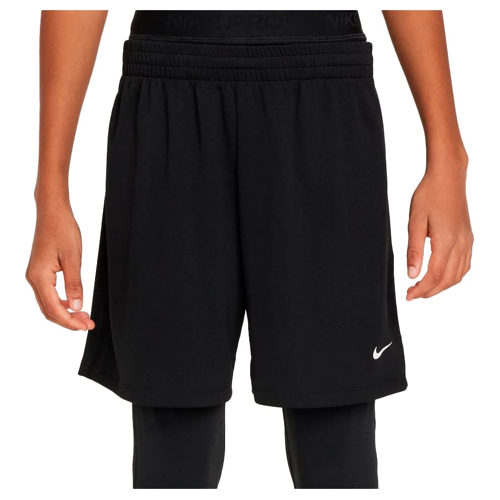 Клин Nike Boy's Pro Dri-Fit Tight 24 Leggings - Black / Black / White