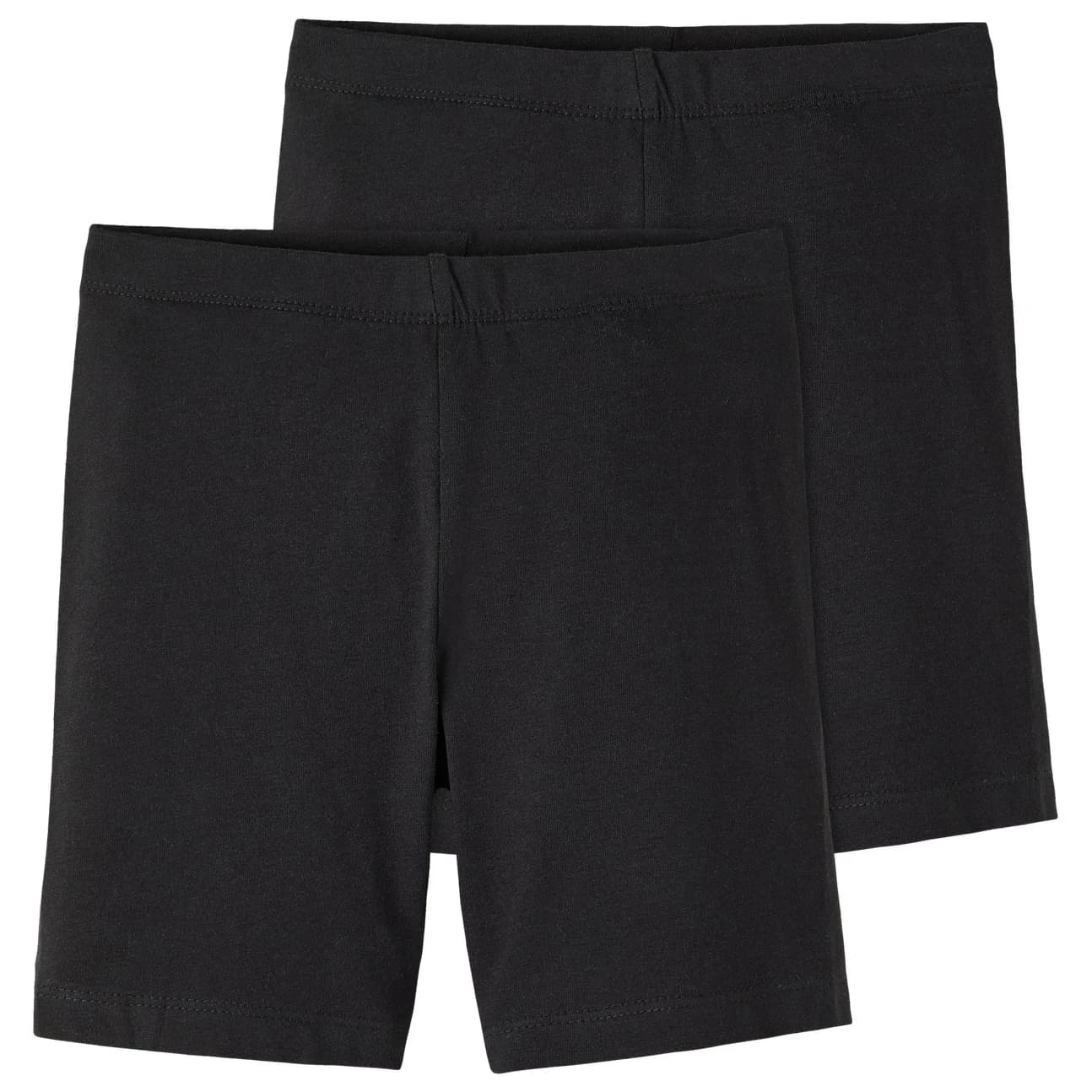 Детски клин Name it Kid's Vivian Solid Short Legging 2-Pack Leggings - Black